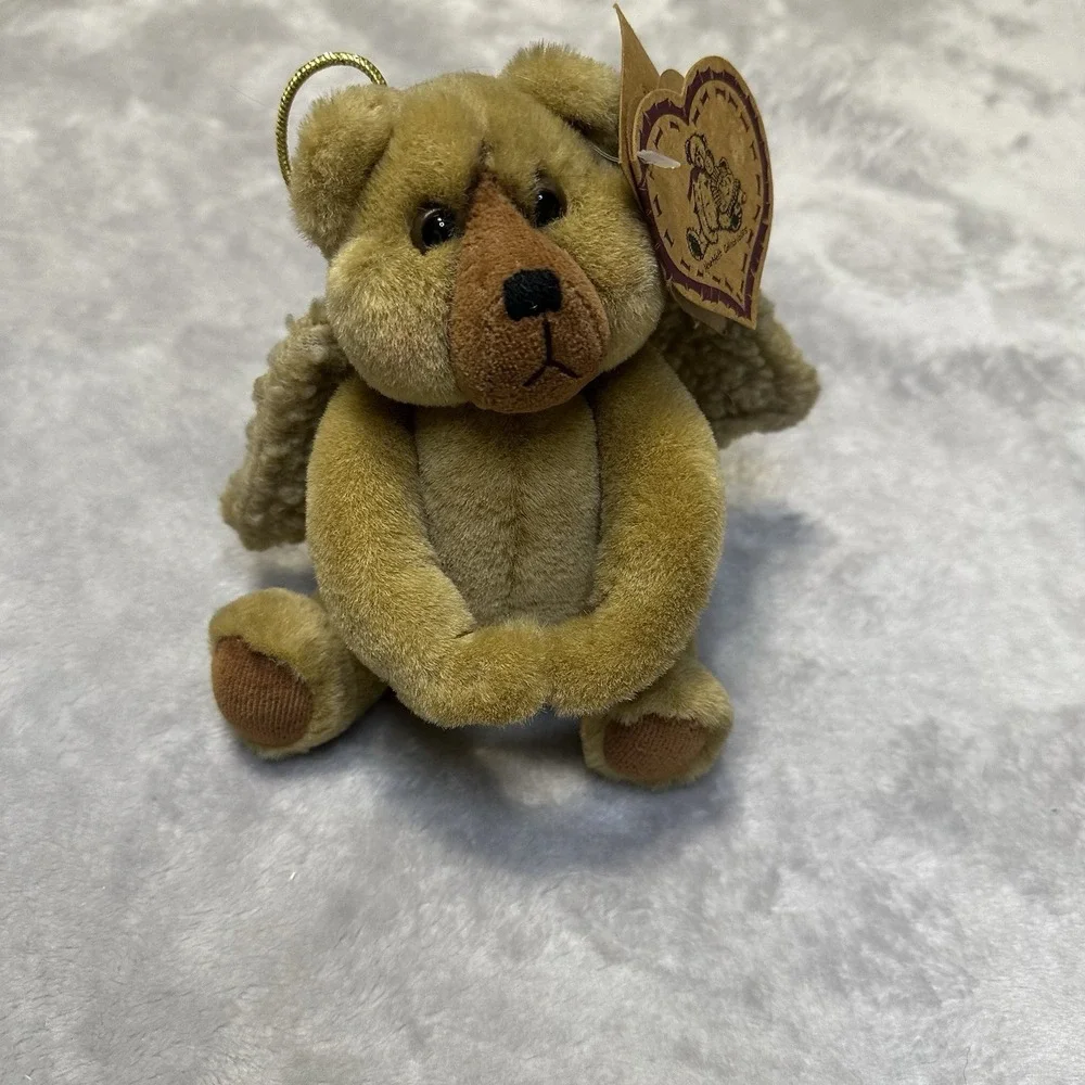 1997 Shelly Bears Co Heartfelt Collectibles Alex Angel Bear Plush Jointed W/Tags